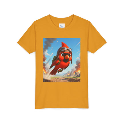 Cardinal Dive Bomber Youth Short Sleeve Tee