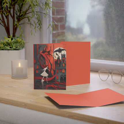 Halloween Night Scene Greeting Cards (1, 10, 30, and 50pcs)