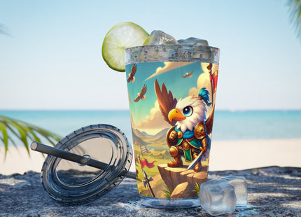 Watchful Guardian Sunsplash Tumbler with Straw, 16oz