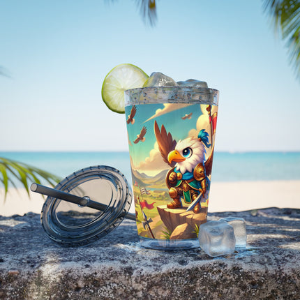 Watchful Guardian Sunsplash Tumbler with Straw, 16oz