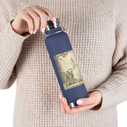 Sur talons rouges (On Red Heels) pl 02 by Gerda Wegener Copper Vacuum Insulated Bottle, 22oz