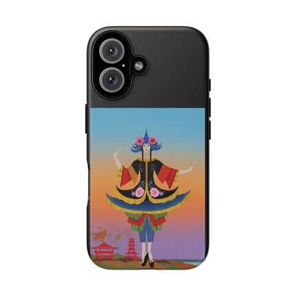 Colorful Dancer Phone Case – Vibrant Grace & Cultural Elegance