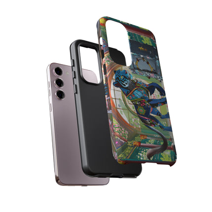 Cyber Panther's Hunt Phone Cases