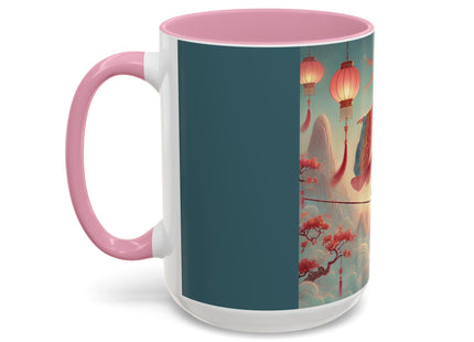 The Lantern Walker Colorful Mugs (11oz, 15oz)