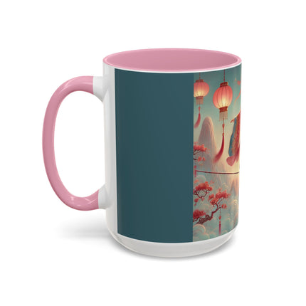 The Lantern Walker Colorful Mugs (11oz, 15oz)