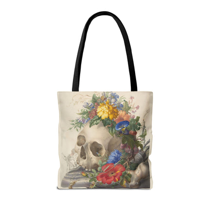 Vanitas Still Life by Herman Henstenburgh Tote Bag (AOP)