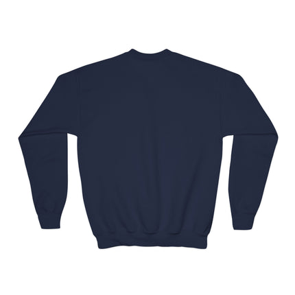 Zebra Lookout Youth Crewneck Sweatshirt – Adventure, Curiosity & Explorer Spirit