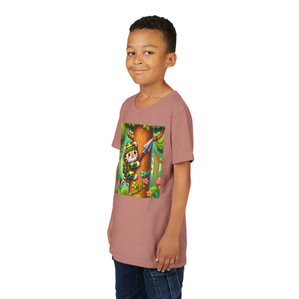 Stealthy Stripes Youth Short Sleeve Tee
