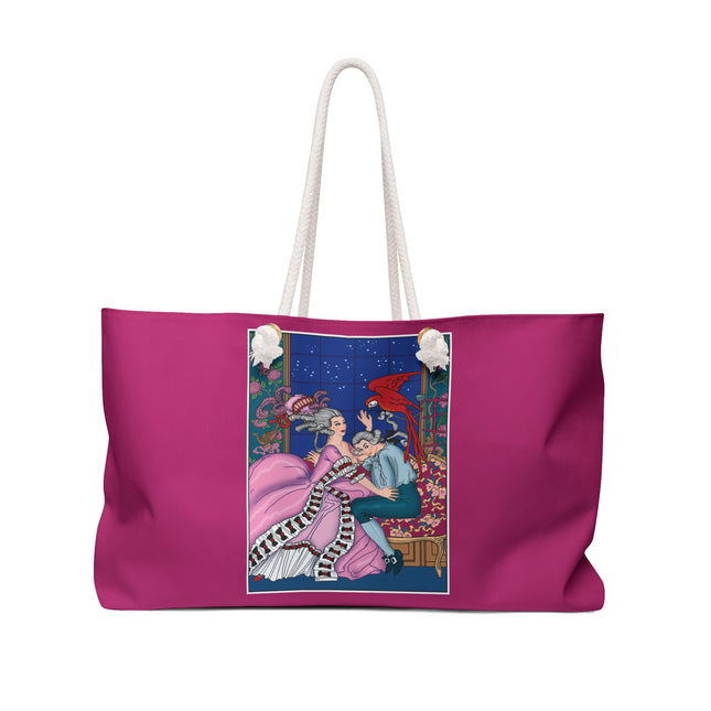 The Jealous Parrot by George Barbier Weekender Bag