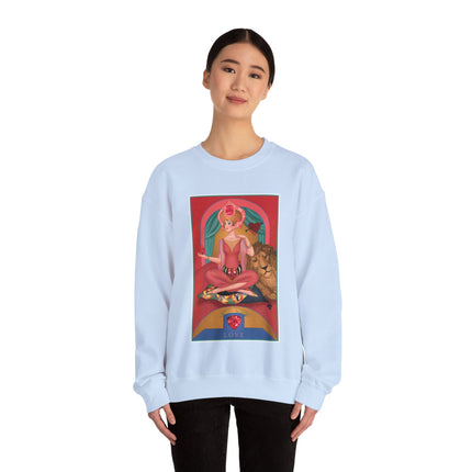 July & Ruby (from the Gem Series) by Sofia Chiostri Heavy Blend™ Crewneck Sweatshirt