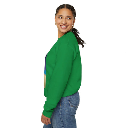 Moonlit Pirate Halloween Unisex Heavy Blend™ Crewneck Sweatshirt