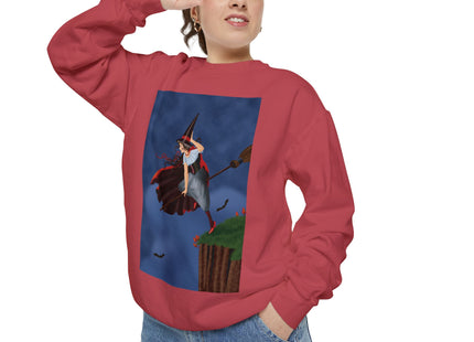 The Enchanted Witch Unisex Garment-Dyed Sweatshirt