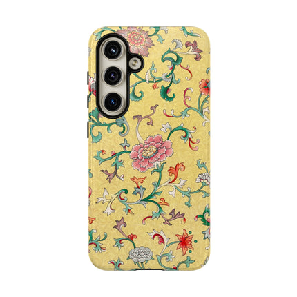 Flower Illustration by Owen Jones Phone Cases