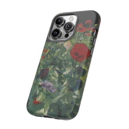 Poppies (A Study of Poppies for Carnation, Lily, Lily, Rose) by John Singer Sargent Phone Cases