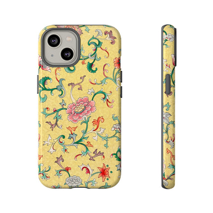 Flower Illustration by Owen Jones Phone Cases