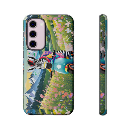 Stripes on Wheels Phone Cases