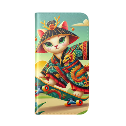🛹🐉 Dragon Dance on Wheels Flip Case – Bold Adventure & Dynamic Grace
