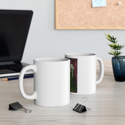 Arnolfini Portrait by Jan Van Eyck Ceramic Mug (11oz, 15oz)