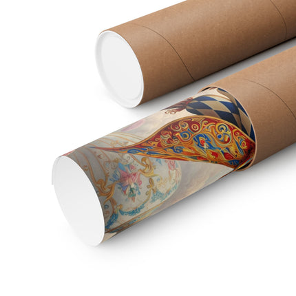 The Ornamental Jester Matte Vertical Posters