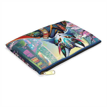 Cyberpunk Samurai Pencil Case