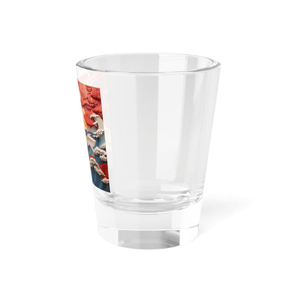 Emergence of the Dragon Shot Glass, 1.5oz