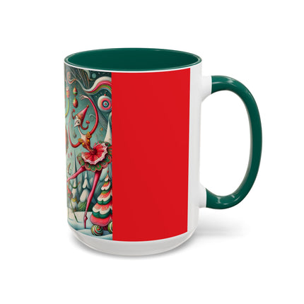 Christmas Ballet of the Absurd Colorful Mugs (11oz, 15oz)