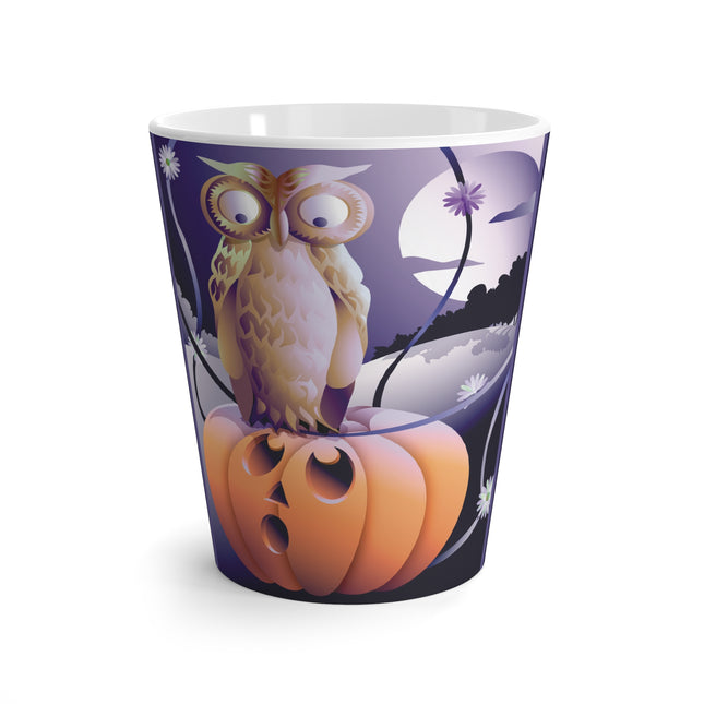 The Startled Pumpkin Latte Mug