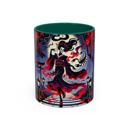 Halloween Sorceress Colorful Mugs (11oz, 15oz)