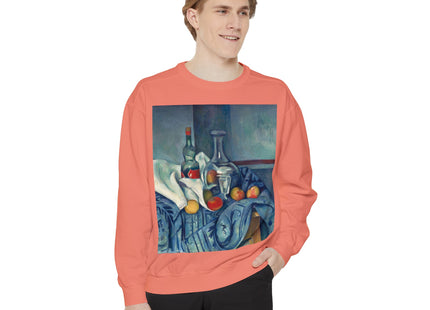 The Peppermint Bottle by Paul Cézanne Unisex Garment-Dyed Sweatshirt