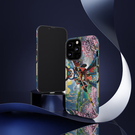 Cyberpunk Samurai Owl Phone Cases