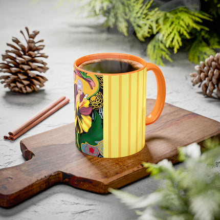 Enchanted Pansy Elegance Colorful Mugs (11oz, 15oz)