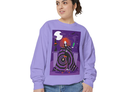 Mystic Elegance Unisex Garment-Dyed Sweatshirt
