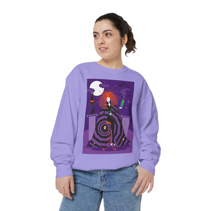 Mystic Elegance Unisex Garment-Dyed Sweatshirt