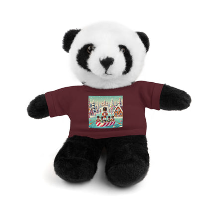 Nutcracker Candy-Striped Adventure Stuffed Animals with Tee