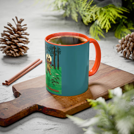 Peekaboo by Louis Wain Colorful Mugs (11oz, 15oz)