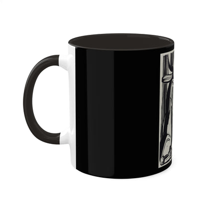 The Large Cow by Ernst Ludwig Kirchner Colorful Mugs, 11oz