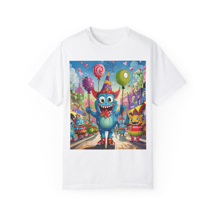 Monster Parade Madness Unisex Garment-Dyed T-shirt