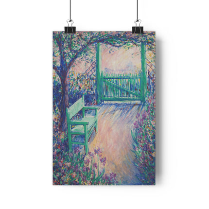 The Artist’s Garden (The Green Chair) by Theodore Earl Butler Giclée Art Print
