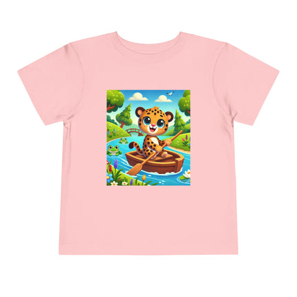 Little Explorer on the River Toddler Short Sleeve Tee