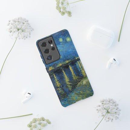 Starry Night Over the Rhone by Vincent Van Gogh Phone Cases