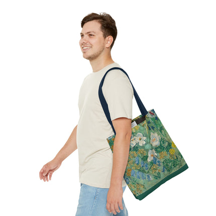 Flowers by August Babberger Tote Bag (AOP)