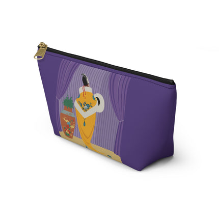 Golden Robe Cosmetic Bag – Elegant Drama & Timeless Sophistication