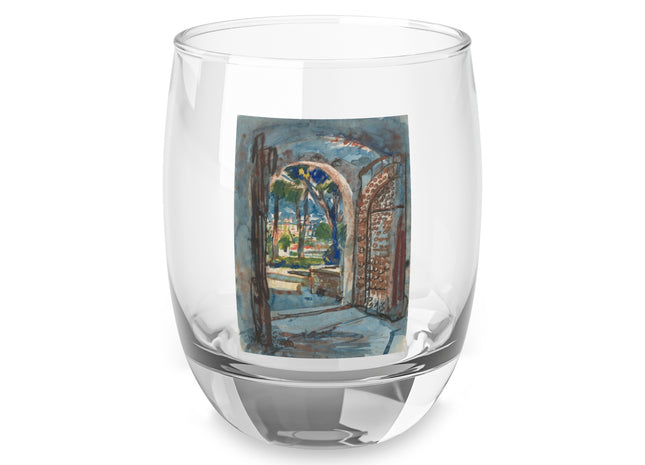 Gate in S. Miniato by Martin Monnickendam Whiskey Glass