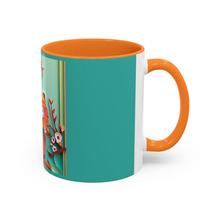 A Playful Red Panda Colorful Mugs (11oz, 15oz)