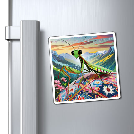 The Joyful Mantis Magnets (3 Sizes)