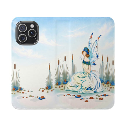 🧚🦋 The Jeweled Wing Fairy Flip Case – Art Deco Fairy Fantasy