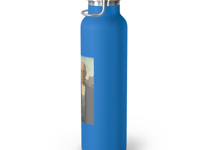 American Gothic by Grant Wood Copper Vacuum Insulated Bottle, 22oz