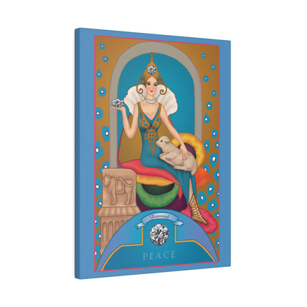 April & Diamond – Sofia Chiostri’s Radiant Birthstone Canvas