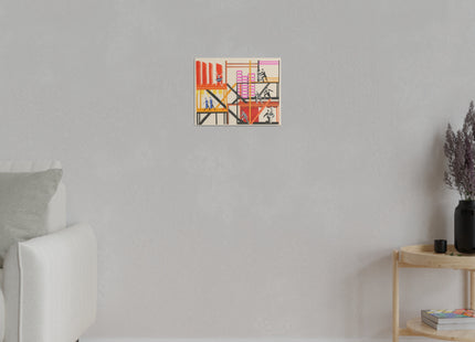 Maquettes de Théatre 4 by Alexandra Exter Matte Canvas, Stretched, 0.75"
