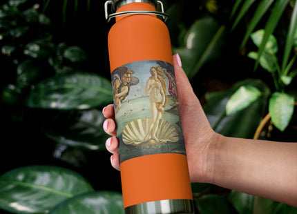 Birth of Venus by Sandro Botticelli Copper Vacuum Insulated Bottle, 22oz